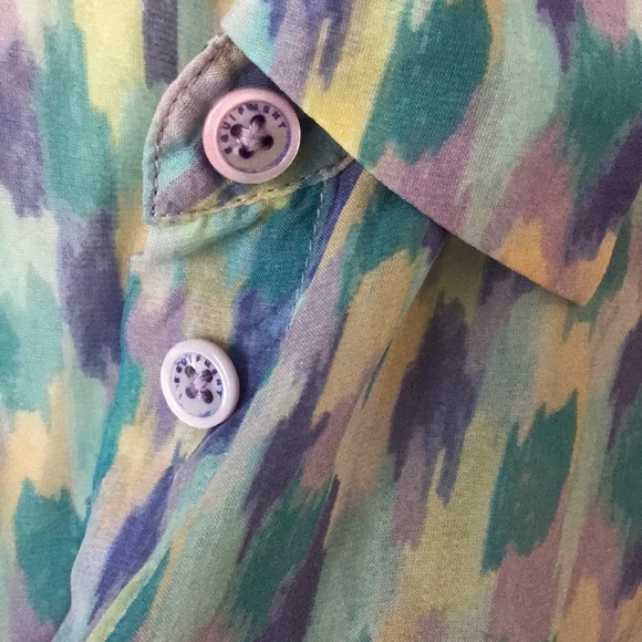 EQUIPMENT 100% Silk button down shirt Small - Picture 3 of 5